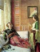 unknow artist Arab or Arabic people and life. Orientalism oil paintings 166 painting